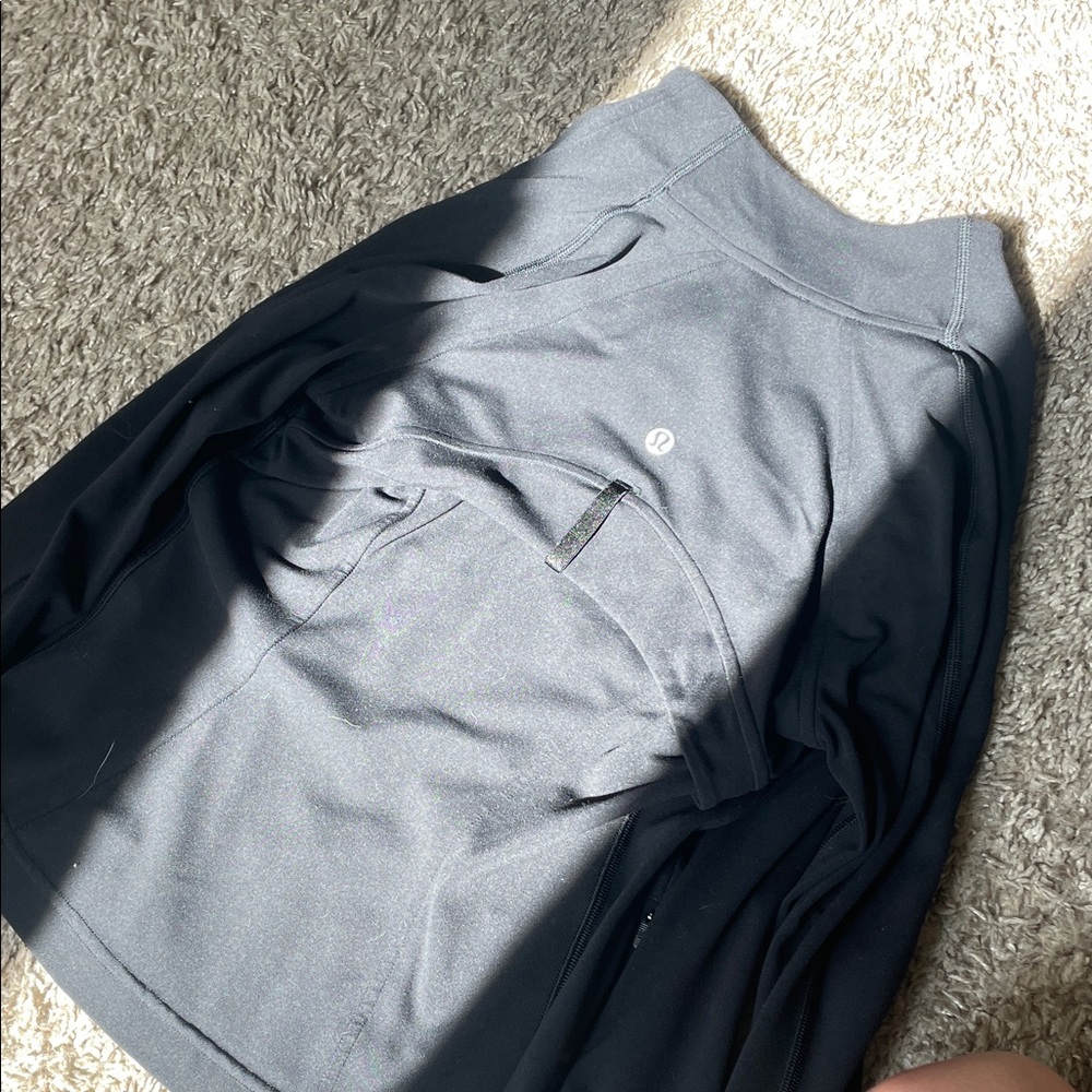 lululemon athletica Black Mesh-Lined Zip Jacket - Picture 5 of 5